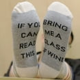 thumbnail image 3 of Coofit Unisex Crew Socks Embroidered Letters Breathable Cotton Socks Tube Socks Winter Warm Socks, 3 of 10