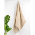 thumbnail image 4 of Cotton Paradise 100% Cotton 4 Piece Turkish Bath Towel Set, Soft Plush Towels Clearance Bathroom Set, Beige, 4 of 7