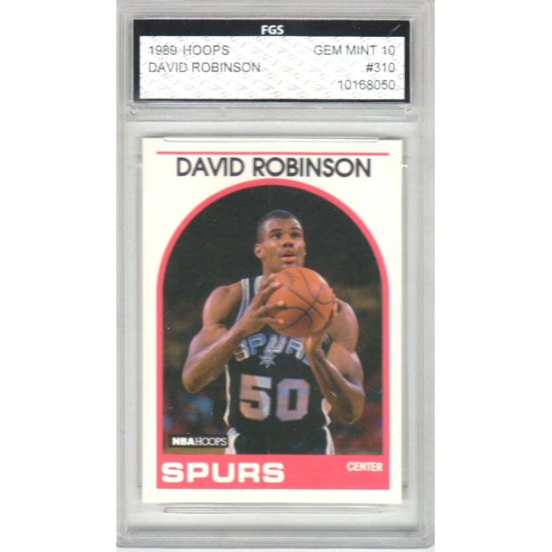 1989 NBA Hoops Basketball David Robinson Single Sports