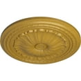 thumbnail image 3 of Ekena Millwork 20 1/2"OD x 1 7/8"P Alexa Ceiling Medallion (Fits Canopies up to 2 7/8"), Hand-Painted Iridescent Gold, 3 of 6