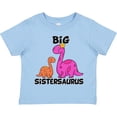 thumbnail image 3 of Inktastic Big Sistersaurus with Cute Sibling Dinosaurs Girls Toddler T-Shirt, 3 of 5