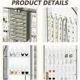 thumbnail image 6 of Colourtree Gray Jewelry Boxes & Organizers Display Cabinet, Bedroom Wall Storage Decor Aesthetic, 6 of 7