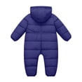 thumbnail image 7 of 3-6 Months Newborn Infant Snowsuit Toddler Winter Coat Baby Girl Clothes Warm Jacket 0 3 3 6 Month Navy, 7 of 7