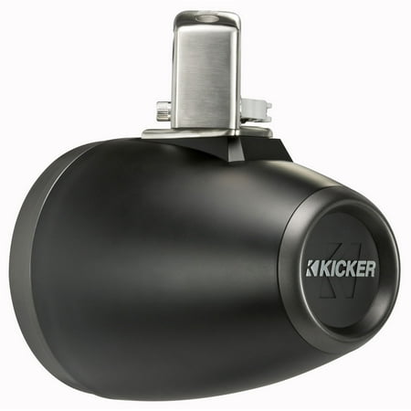 Kicker 45KMTC8 8" Marine Coaxial Tower System - Pair (Charcoal)
