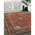 thumbnail image 2 of Ahgly Company Indoor Rectangle Traditional Saffron Red Persian Area Rugs, 2' x 4', 2 of 6