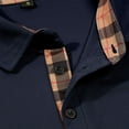 thumbnail image 4 of Men's Shirt for Spring and Autumn Comfortable Casual Button-Down Solid Color Short Sleeve Garment, 4 of 7