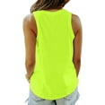 thumbnail image 4 of MOSHU Tank Tops for Women Flowy Deep V Neck Women Shirts Loose Fit Summer Sleeveless Tops, 4 of 9