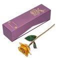 thumbnail image 2 of Lishi Golden Yellow Rose with Base - Perfect Valentine's Day Gift for Your Loved One, 2 of 20