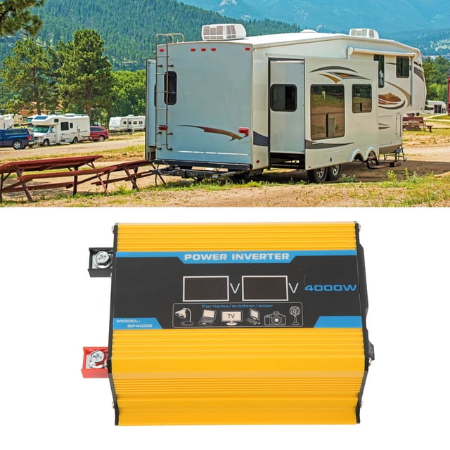 Solar Inverter System Kit 300W Modified Sine Wave Inverter 18W 18V Solar Panel 30A 12V 24V Solar Controller Kit Yellow 12V to 220V