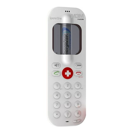 SpareOne Plus GSM Emergency Mobile Phone 850/1900 mHz SOS Alarm 24Hrs