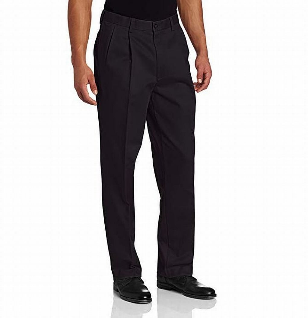 Savane - Men's 44x32 Pleated Four Pocket Dress Pants 44 - Walmart.com ...