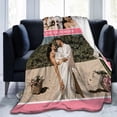 thumbnail image 4 of Custom Blanket with Photo Text Personalized Throw Blanket Customized Picture Blanket for Kid Adult Friends Mother Father Personalized Gift Flannel Blanket for Birthday Gifts, 4 of 6