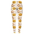thumbnail image 7 of mgoYE Women Halloween Leggings Pumpkin Print Stretchy Soft High Waisted Workout Sports Yoga Pants Womens Leggins Size XL, 7 of 7