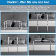 thumbnail image 4 of Lit pour Pieds, Support de Tente pour Pieds Réglable en Hauteur avec 4 Clips pour Récupération après Chirurgie, 4 of 8
