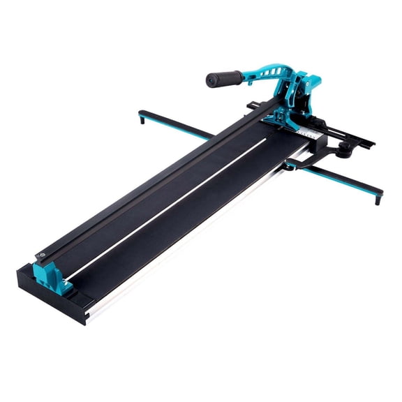 Manual Tile Cutter 32 Inch, Porcelain Ceramic Tile Cutter with Infrared, Anti-Skid Feet, Tungsten Carbide Wheel, for Floor & Wall Tiles, Professional Installers & DIY