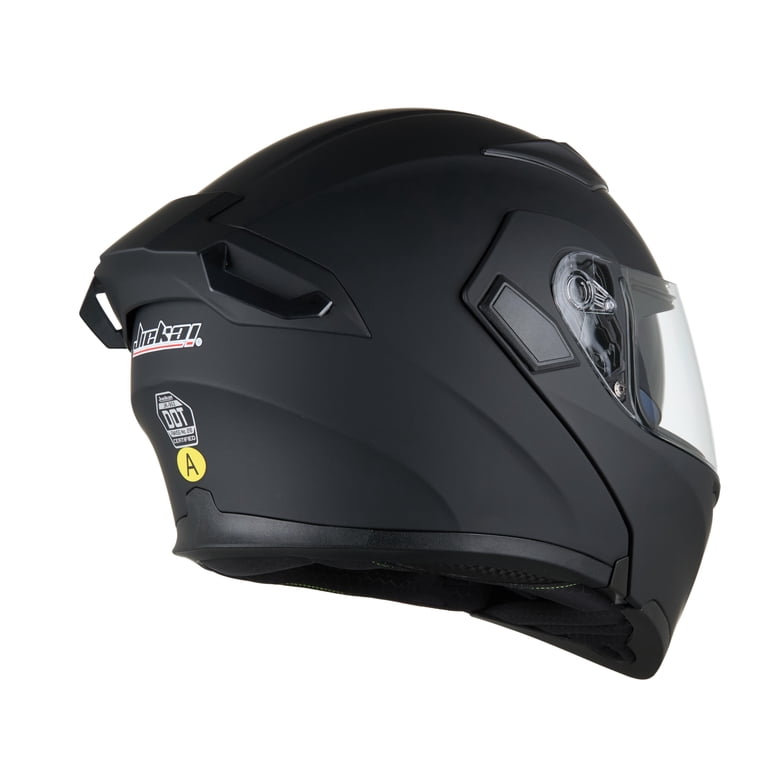 JIEKAI Motorcycle Helmet Motorcycle Uncovered Helmet Flip Chin