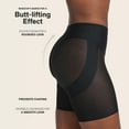 thumbnail image 2 of Leonisa Firm Compression Butt Lifter Shaper Short Black, 2 of 9