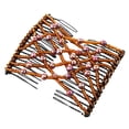 thumbnail image 1 of Accesorios para el cabello para mujer Pinza para el cabello Horquilla Peine para el cabello Joyas Pasador Pinza para el cabello café Hugo Magic Beads Hair Peines, 1 of 7