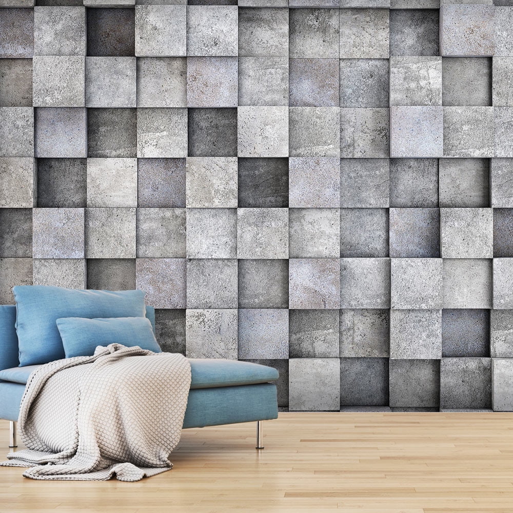 Wall mural Concrete Cube