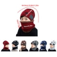 thumbnail image 4 of Sonducket Gorro de invierno para niños, forro polar interior para niños, pañuelo para el cuello, Kit de calentador de cuello, estrella de Type2 NO2, 4 of 6