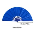 thumbnail image 2 of DAMAI Large Chinese Folding Fans,for Line Dance & Popping, Kung Fu Silk Hand Fans for Line Dancing,Boots on The Ground Fanfor Men Women , Foldable Line Danc, 2 of 5