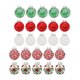 thumbnail image 1 of 25x Suministros de adornos para árboles de Navidad Decoraciones para árboles de Navidad Adornos para el hogar Bola de decoración para bodas Granja A Gloria Colgante Bola de Navidad, 1 of 5