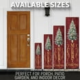 thumbnail image 2 of Vintage Farmhouse Merry Christmas Porch Sign | Outdoor Holiday Decor, 2 of 10