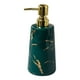 thumbnail image 5 of Dispensador de jabón, bomba manual resistente, botella de loción, práctico, 17 oz, vacío, de cerámica para Verde, 5 of 9