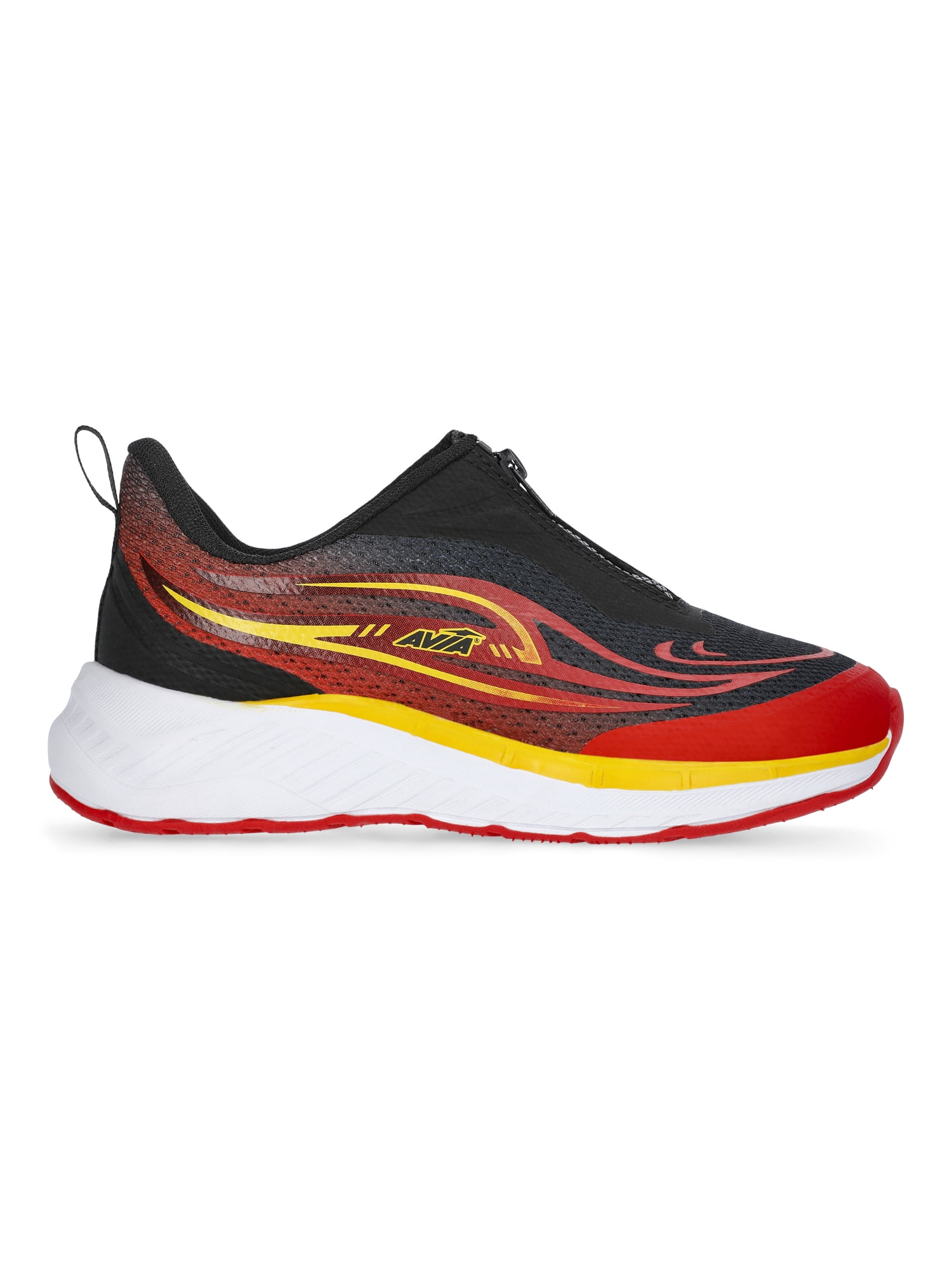 Avia Little and Big Kids Zip Easy On Athletic Sneakers