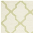 thumbnail image 4 of SAFAVIEH Cambridge Liam Geometric Wool Runner Rug, Ivory/Light Green, 2'6" x 8', 4 of 6
