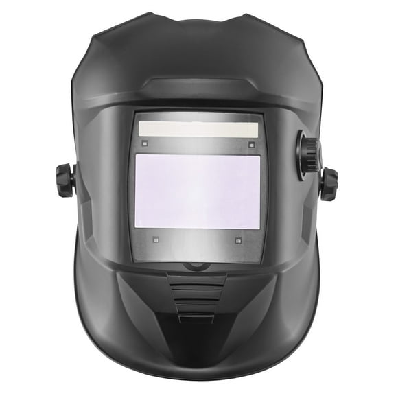 KFFKFF Welding Helmet Auto Darkening, 3.94" x 2.34" True Color Welding Hood, Solar-Powered Welder Mask with 4 Arc Sensors, Wide Shade 4/5-9/9-13