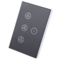 thumbnail image 4 of Interruptor Táctil De Lámpara, Función De Sincronización Control De Aplicación De Teléfono Interruptor Táctil De Ventilador Inteligente Para La Familia Para Múltiples, 4 of 7