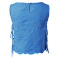 thumbnail image 4 of JIAYUE Women's Tank Tops Solid Color Sleeveless Stylish For Everyday And Vacation Wear Round Neck Design With Rope Detail Suitable For Summer Leisure Female Vest, 4 of 6