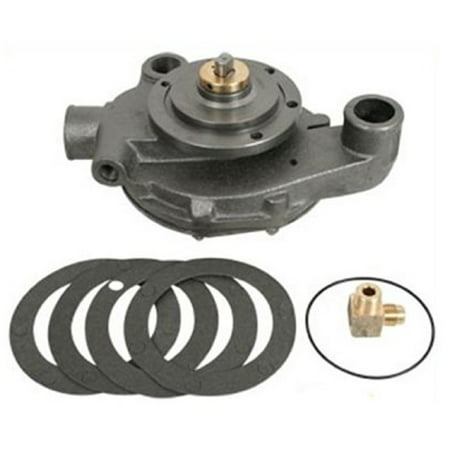 - 11B26758 New White / Oliver / MM Tractor G1000 Water Pump with Fitting & Gaskets