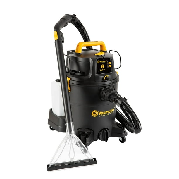Vacmaster - Aspiradora VK609PFR 0201, 23 litros, 5.5 HP máximo, 3 en 1 húmedo/seco/tapicería, champú, aspiradora
