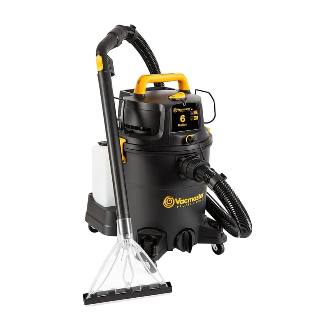 Vacmaster - Aspiradora VK609PFR 0201, 23 litros, 5.5 HP máximo, 3 en 1 húmedo/seco/tapicería, champú, aspiradora