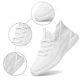 thumbnail image 6 of Mens Shoes,Walking Shoes Lightweight Athletic Running Footwear Gym Training Comfortable Sneakers for Workout,Shoes for Men,White,8.5, 6 of 9