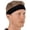 Black, variant on Sweat Headbands - Sweatbands for Men & Women - Terry Cloth Head Sweat Bands for Tennis, Basketball, Football, Exercise, Working Out, Gymnastics, Running, Sports - Athletic Stretchy & Soft Cotton