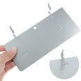 thumbnail image 2 of NICEXMAS Tool Room Peg Board Shelf Silver Iron 2Pcs, 2 of 5