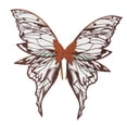 thumbnail image 3 of Alas de mariposa para elfo, ideales para usar en fiestas de disfraces de niños y adultos. Marrón, 3 of 9