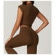 thumbnail image 3 of Conjuntos de entrenamiento for mujer, 2 piezas, sujetador deportivo, camiseta sin mangas, polainas de cintura alta, gimnasio, yoga, ropa activa, camiseta de entrenamiento for mujer, 3 of 6