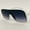 White, variant on Men Women Sunglasses Fashion Shades Oversize Flat Single Lens