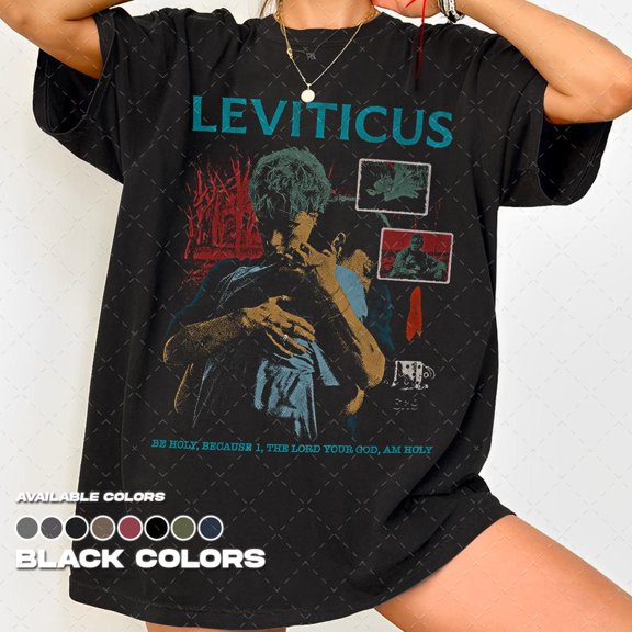 CLOTEX Comfort Colors Vintage Leviticus Movie Shirt | Leviticus Movie 2026 Inspired Horror T-Shirt I Unisex Shirt I Gift for Man and Woman, Black S