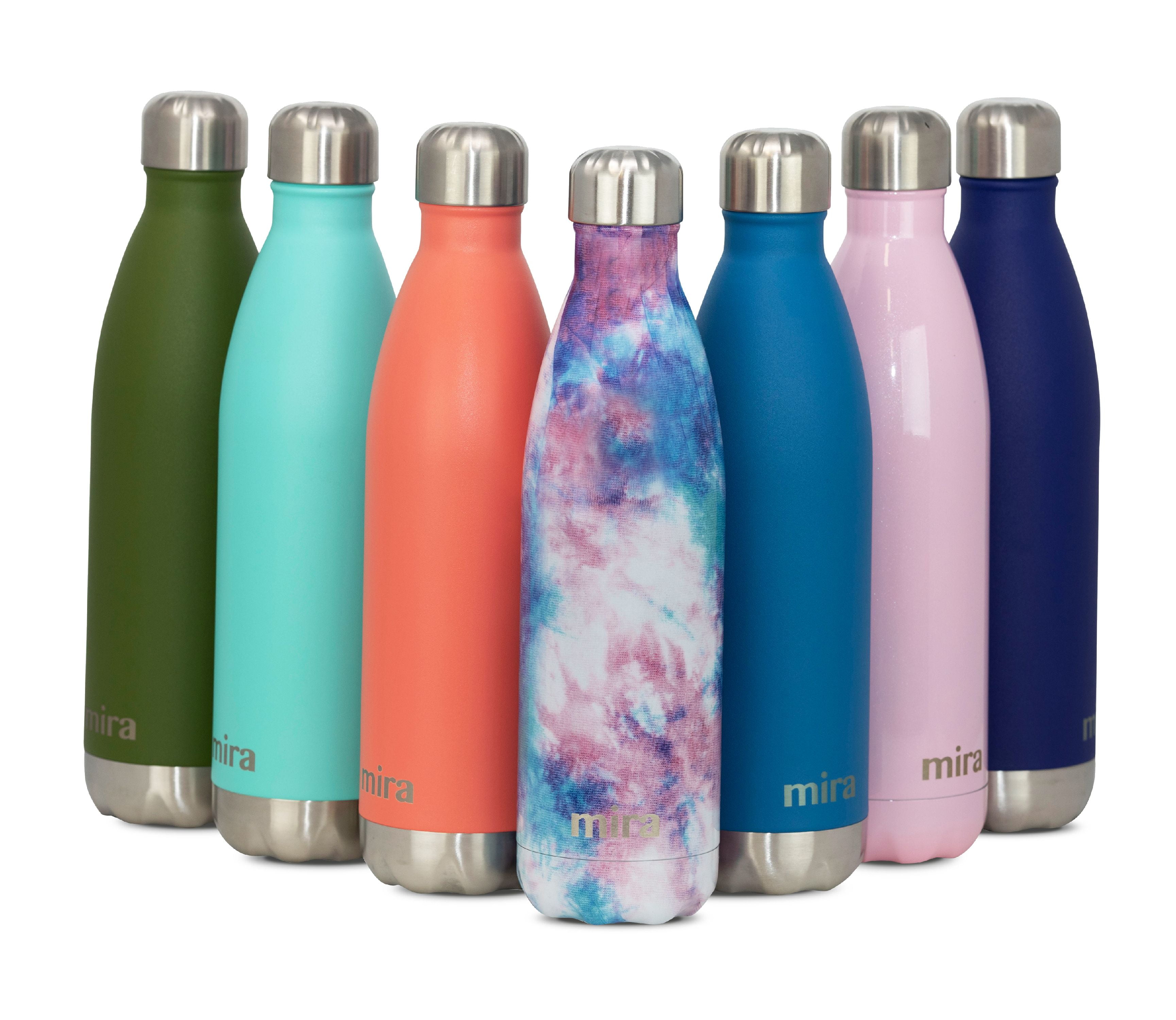 25oz Water Bottle and Performance Flask Double Walled and Insulated to Keep Water Hot or Cold