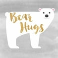 thumbnail image 2 of Taylor, Evangeline 26x26 White Modern Wood Framed Museum Art Print Titled - Bear Hugs, 2 of 4