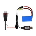 thumbnail image 2 of ZENTREE 7.4v Charger 2000mA /1000mA/500mA XH-3P 2S Lipo Li-ion Electric RC Toys Aircraft Car Drone Robot Tank 7.4V Universal USB Charger, 2 of 14