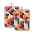 thumbnail image 7 of Yayeee Pot Holders Kitchen Heat Resistant with Pocket 7"x9.8" Cotton Oven Cooking Hot Pads, Flowers Pattern, 7 of 7