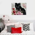 thumbnail image 5 of Orinice Cute Cat Flowers Vintage Fine Art Aesthetic Poster & Print Wall Painting for Home Decor 20x16in, 5 of 6