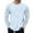 Light Blue, variant on Men Summer Tops Tight Long Shirts Men Long Sleeved Tee Summer Shirts for Sleeve Scrub Undershirt Sleeve Spandex Top Turtleneck Tee Shirt Neck Top Medium Shirt under Scrub White M