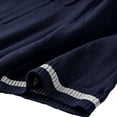 thumbnail image 4 of DayScoop Mens Big & Tall T-Shirt Solid Color T Shirt Fashion Short Sleeve Summer Casual Collared Versatile Knit Half Zipper Oversize Tops, 4 of 5